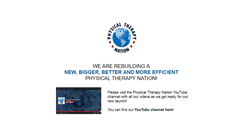 Desktop Screenshot of physicaltherapynation.com